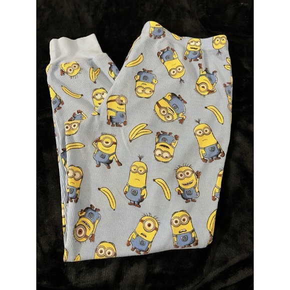 Despicable Me Minion‎ Thermal Pajama Pants Ladies Size Medium (8/10) - Picture 1 of 2